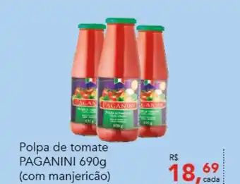 Cometa Supermercados Polpa de Tomate Paganini 690g oferta