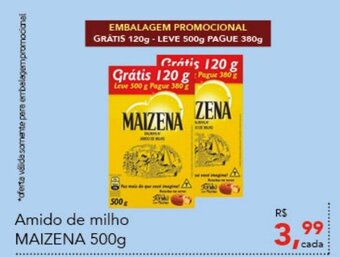 Cometa Supermercados Amido de Milho Maizena 500g oferta