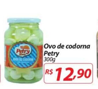 Nacional Ovo de codorna Petry 300g oferta