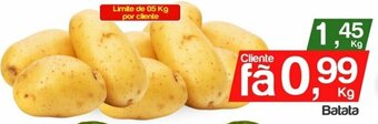 Supermercados Gricki Batata 1kg oferta