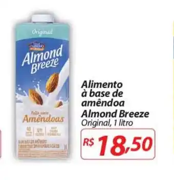 Alimento a base de Amendoa Almond Breeze 1L