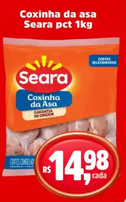 Sj Supermercados Coxinha da asa Seara pct oferta