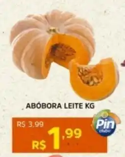 Pinheiro Supermercado Abóbora leite oferta