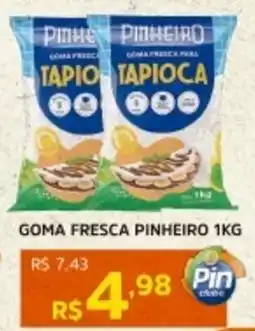 Goma fresca pinheiro