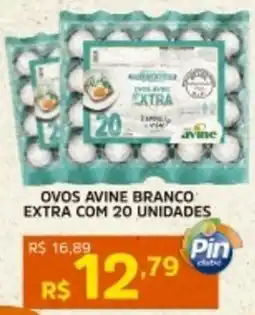 Pinheiro Supermercado Ovos avine branco extra oferta