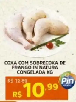 Pinheiro Supermercado Coxa com sobrecoxa de frango in natura congelada oferta
