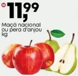 Frangolândia Maçã nacional ou pera d'anjou oferta