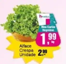 Negreiros Alface Crespa Unidade oferta