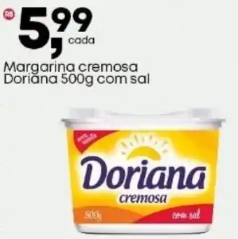 Frangolândia Margarina cremosa Doriana com sal oferta
