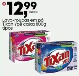 Frangolândia Lava-roupas em pó Tixan Ype caixa tipos oferta