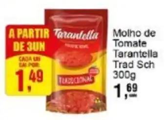 Negreiros Molho de Tomate Tarantella Trad Sch oferta