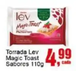 Negreiros Torrada Lev Magic Toast Sabores oferta