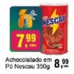 Negreiros Achocolatado em Pō Nescau oferta