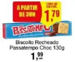 Negreiros Biscoito Recheado Passatempo Choc oferta