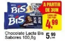 Negreiros Chocolate Lacta Bis Sabores oferta