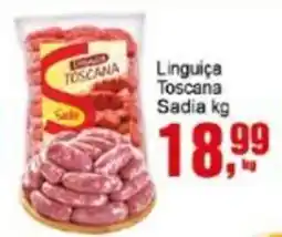 Negreiros Linguiça Toscana Sadia oferta