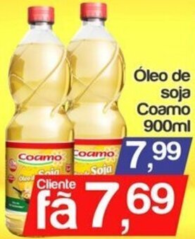 Supermercados Gricki Oleo de Soja Coamo 900ml oferta