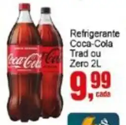 Negreiros Refrigerante Coca-Cola Trad ou Zero oferta