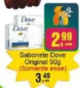 Negreiros Sabonete Dove Original oferta