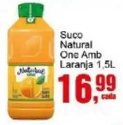 Negreiros Suco Natural One Amb Laranja oferta