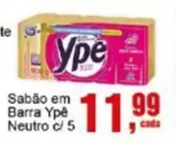 Sabão em Barra Ypê Neutro