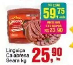 Negreiros Linguiça Calabresa Seara oferta