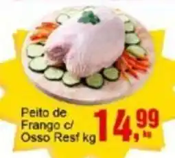 Negreiros Peito de Frango c Osso Resf oferta