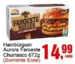 Negreiros Hambúrguer Aurora Faroeste Churrasco oferta