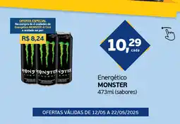 Cometa Supermercados Energético MONSTER (sabores) oferta