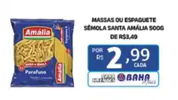 Bahamas Mix Massas ou espaguete semola santa amália oferta