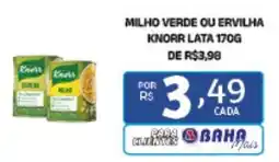 Bahamas Mix Milho verde ou ervilha knorr lata oferta