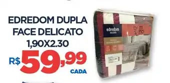 DB Supermercados Edredom dupla face delicato oferta