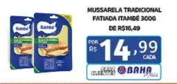 Bahamas Mix Mussarela tradicional fatiada itambé oferta
