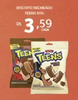 Bahamas Mix Biscoito recheado teens oferta
