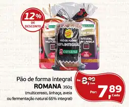 Cometa Supermercados Pão de forma integral ROMANA oferta