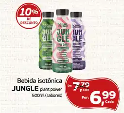 Cometa Supermercados Bebida isotônica JUNGLE plant power (sabores) oferta