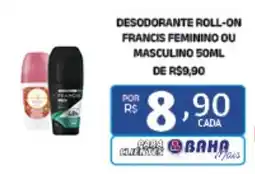 Bahamas Mix Desodorante roll-on francis feminino ou masculino oferta