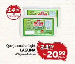 Cometa Supermercados Queijo coalho light LAGUNA oferta