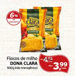 Cometa Supermercados Flocos de milho DONA CLARA oferta