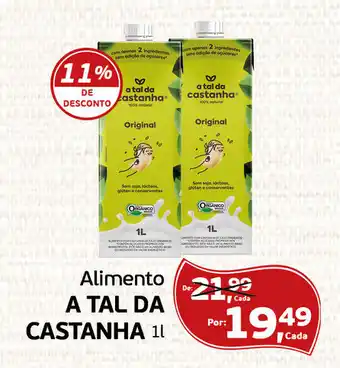 Cometa Supermercados Alimento A TAL DA CASTANHA oferta