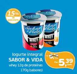 Cometa Supermercados logurte integral SABOR & VIDA oferta