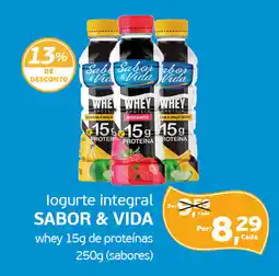 Cometa Supermercados logurte integral SABOR & VIDA oferta