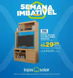 Lojas Solar Estante Brenda Carvalho/Dakar Soluzione oferta