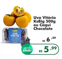 Irani Supermercados Uva Vitória KsBig ou Caqui Chocolate oferta