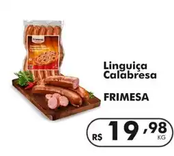 Irani Supermercados Linguiça Calabresa FRIMESA oferta