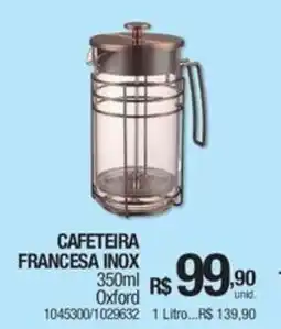 Milium Cafeteira francesa inox oferta