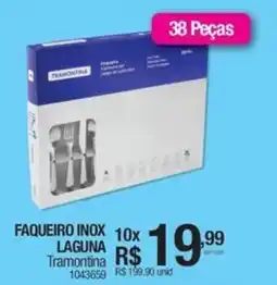 Faqueiro inox laguna