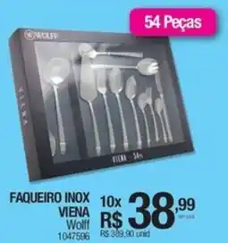 Milium Faqueiro inox viena oferta