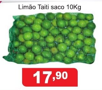 Calvo Atacadista Limao Taiti saco 10kg oferta