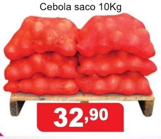 Calvo Atacadista Cebola saco 10kg oferta